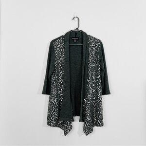 Frank Lyman | Grey/Green Sequin Cardigan
